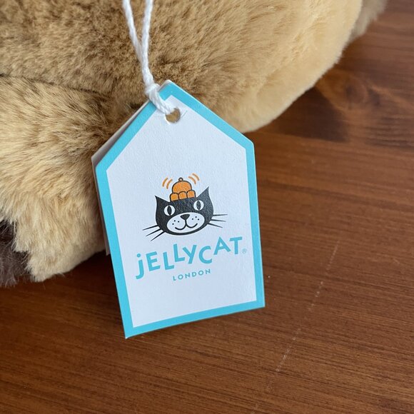 Jellycat Bashful Patchwork Brown Bunny Plush - Picture 6 of 7